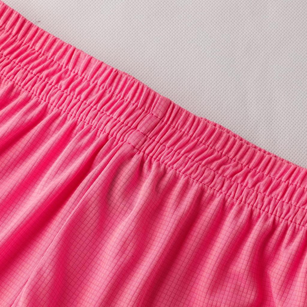 Kelme Junior Soccer Training Wear, Quick-Drying, Breathable, Short Sleeve and Shorts Set (Pink, Size 160cm)