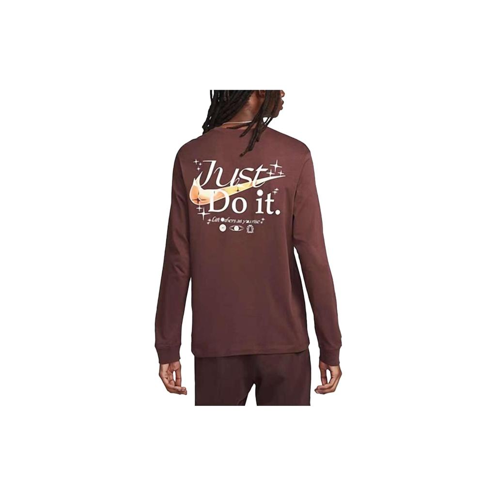 New Nike T Shirts Men's Light Brown DZ2828-227