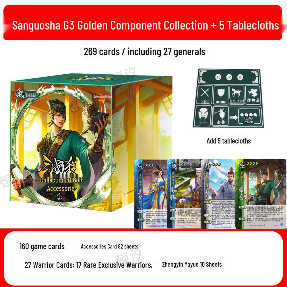 Three Kingdoms Kill Premium & Standard Edition: Full Set Tabletop Game Cards with Free Shipping