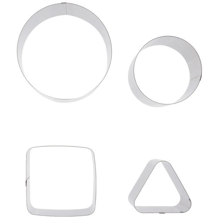 Moules Pour Façonner Des Plats 4 Pcs Grandchef