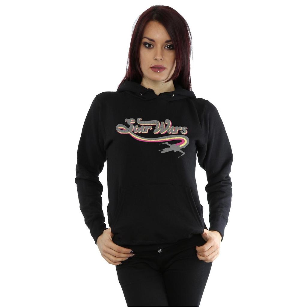 STAR WARS Womens/Ladies 60´s Logo Hoodie
