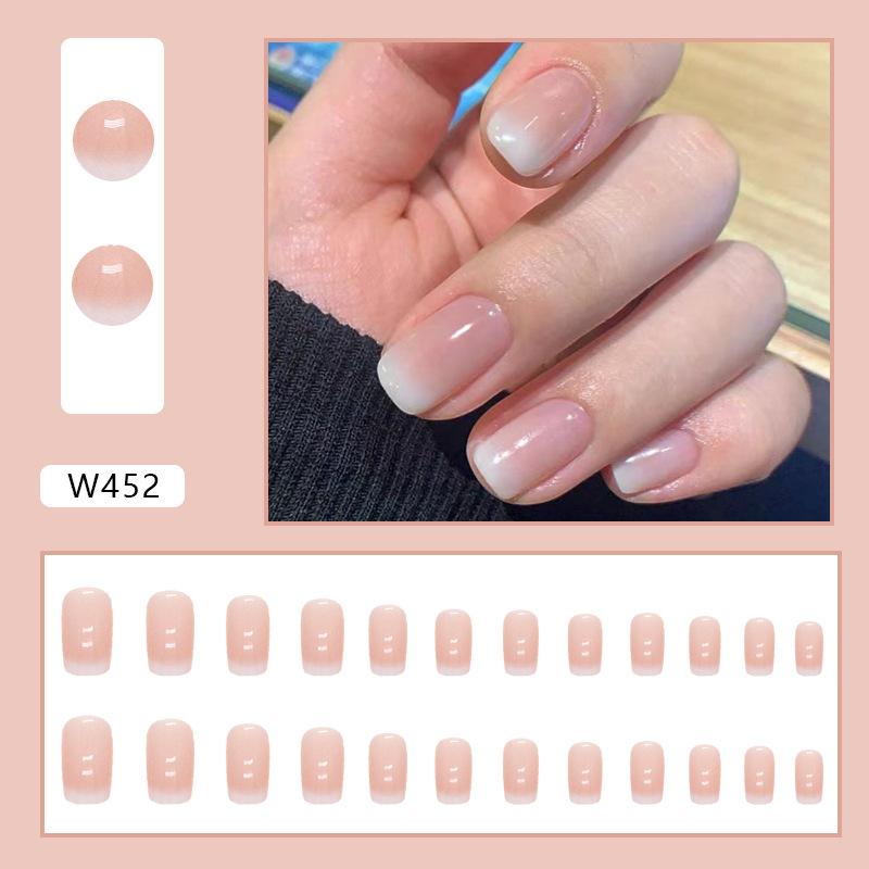 Fashion Manicure Film European And American Style Natural Sobriety Lake Blue Flash Ripple Manicure Wear Nail