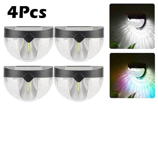 1-6PCS New Outdoor Solar Wall Lamp Waterproof Tungsten Filament Lamp Induction Lamp Household Light Garden Wall Light