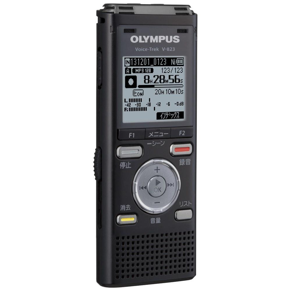 Olympus VoiceTrek IC Recorder V-823 8GB Linear PCM MicroSD Black