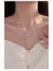 Banyan Tree S925 Silver Four-Leaf Clover Necklace - Elegant Female Design, New Fashion Clavicle Chain