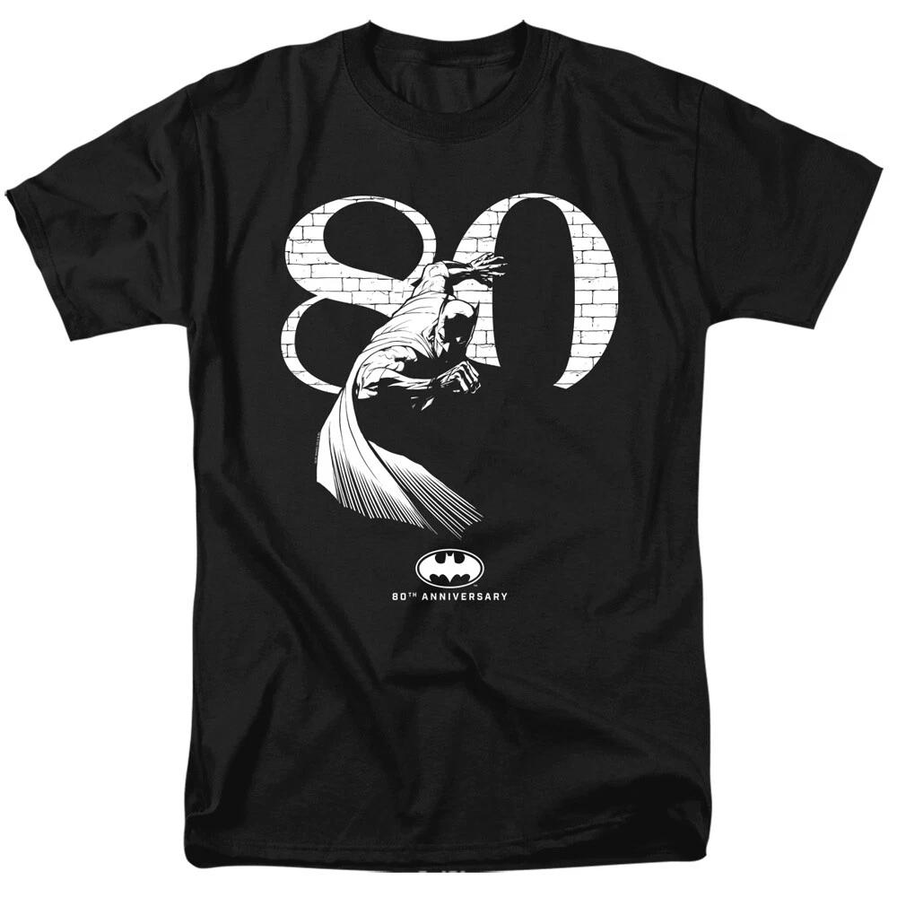 Batman  80th Wall  T-Shirt - Regular or Sleeveless - to 6X S