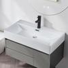 Countertop Basin - NETTLIFE - 60x42x15 Cm - Square - Ceramic - White