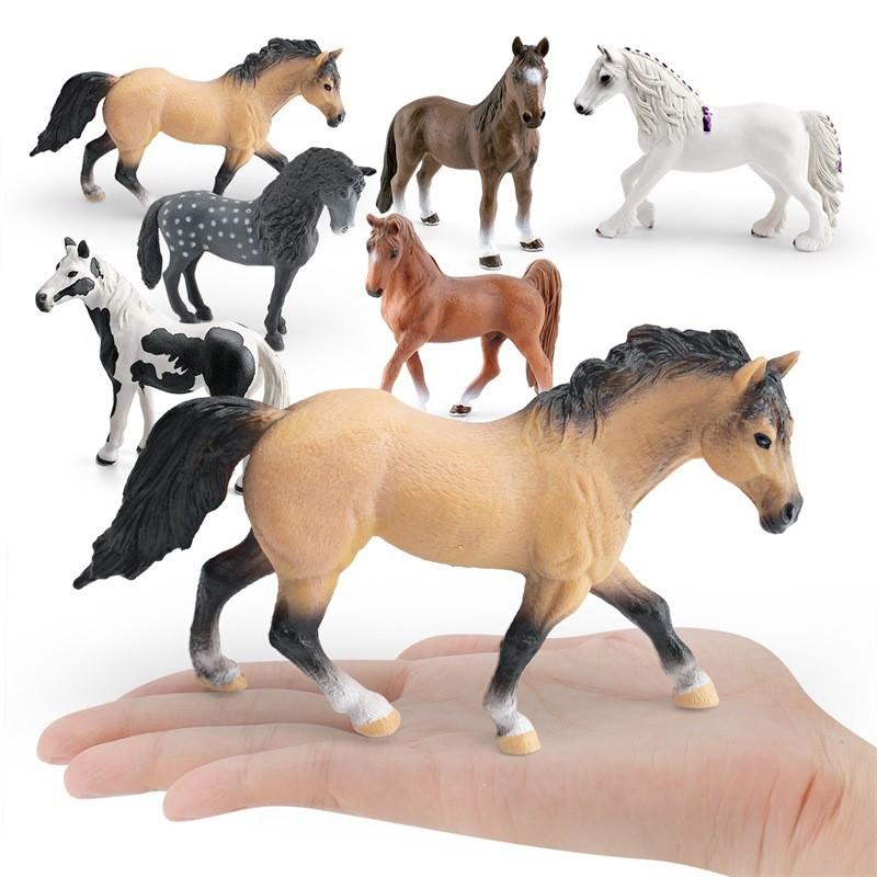 Animal Pvc Figurine Set With Realistic Detail Perfect For Collectors And Home Decor