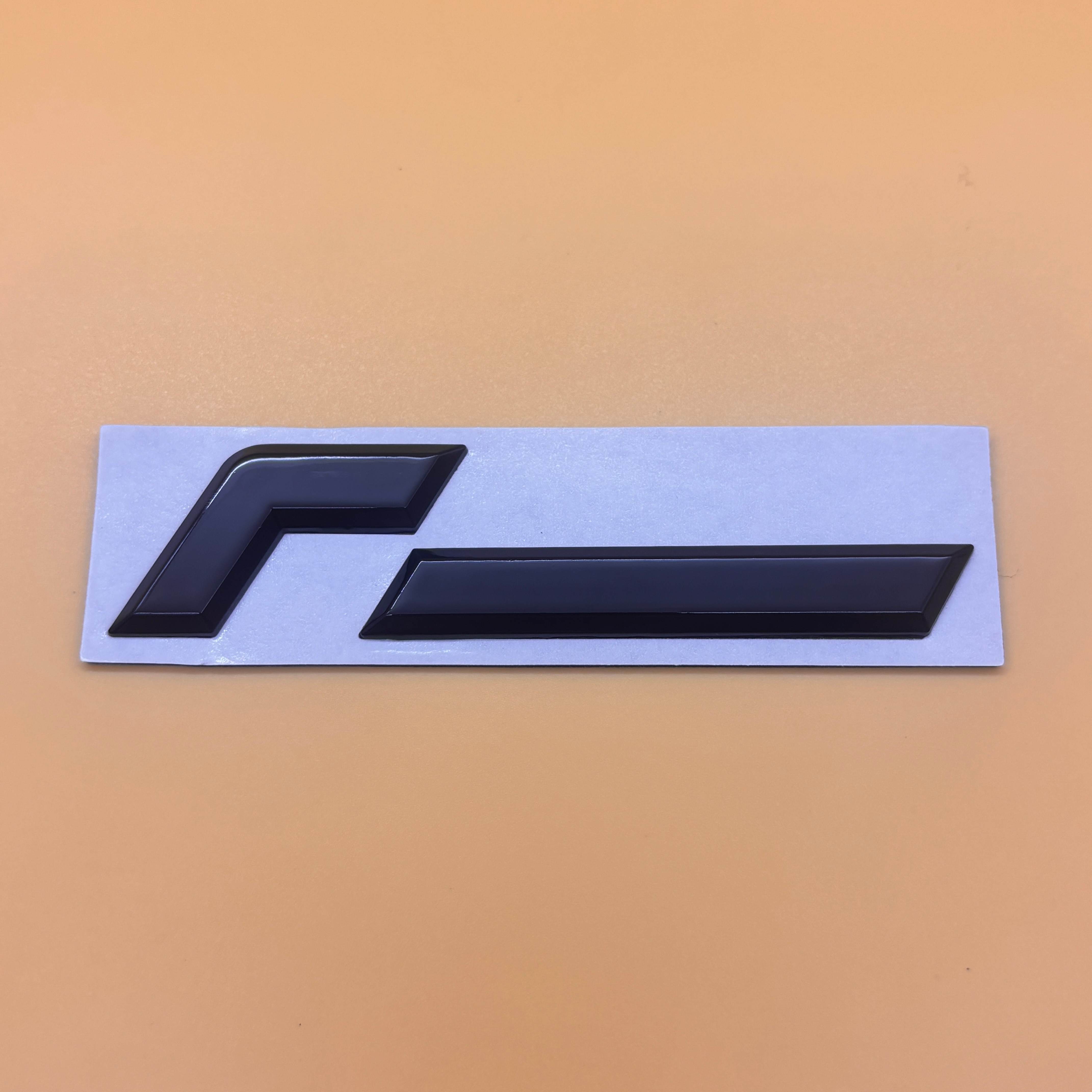 Металлическая эмблема R Logo Racing Line Наклейка на кузов автомобиля, заднюю часть, багажник Аксессуары для V-//W Golf Passat Polo MK4 MK5 MK6 MK7 MK8 чёрный