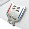 Golf Ball Marker Cap Clip - Practical Putting Alignment Aiming Tool Hat Clip for Enhanced Golf Performance