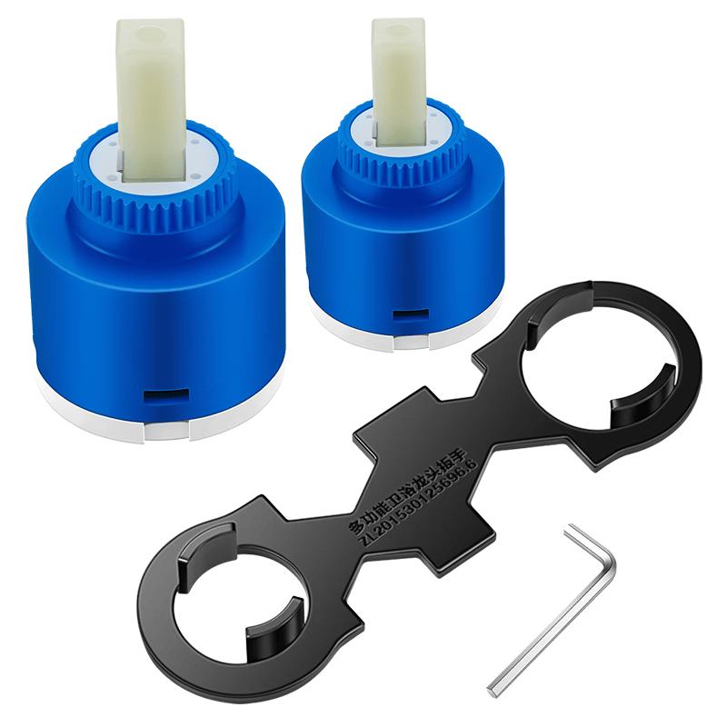 Larsd Faucet & Shower Ceramic Cartridge & Wrench Set