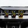 Mini-Motorraduhr Wasserdichte Armaturenbrett-Uhr Motorrad Digitale Uhr LED-beleuchtet Für Radsportbegeisterte Pendeln Urban