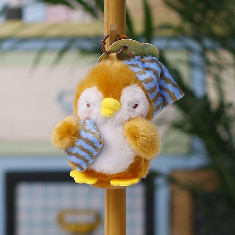 Plush Penguin Keychain With Pp Cotton Filling For Gift And Bag Decoration