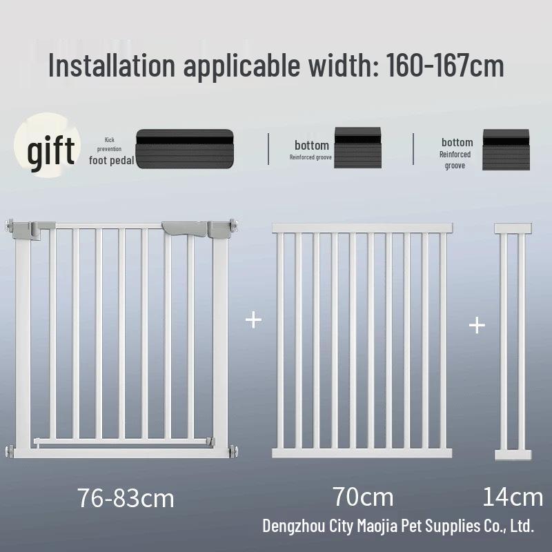 Indoor Pet Gate & Stairway Guard - No Drill Dog Fence & Playpen