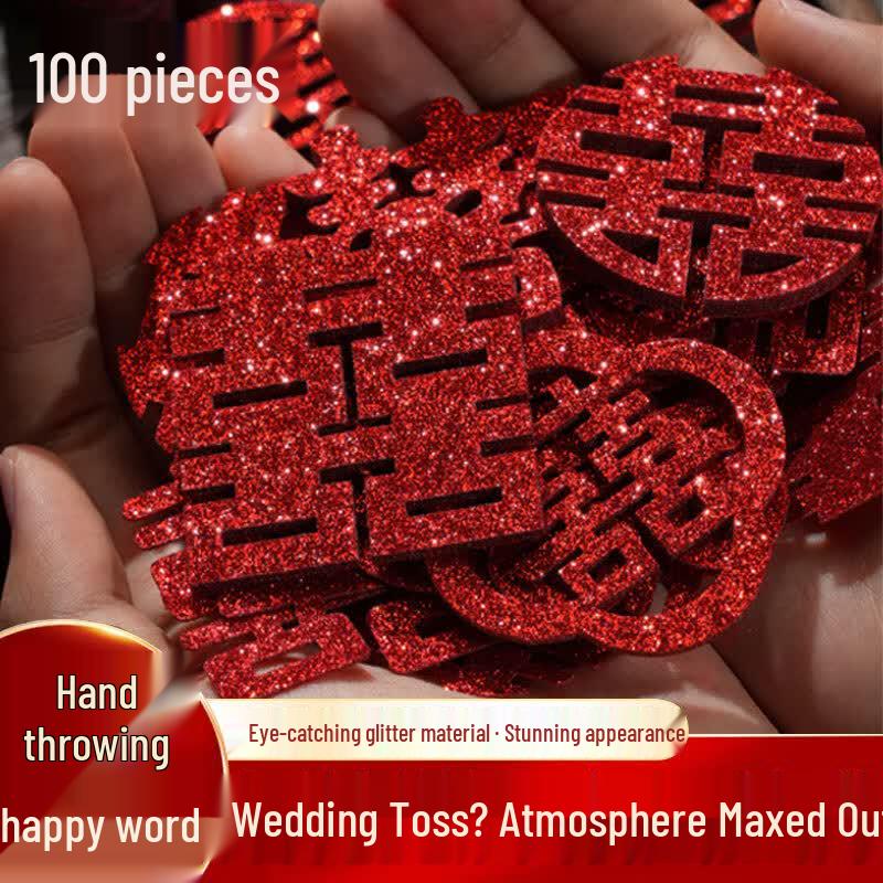 Wedding  Double Happiness  Celebration Decor