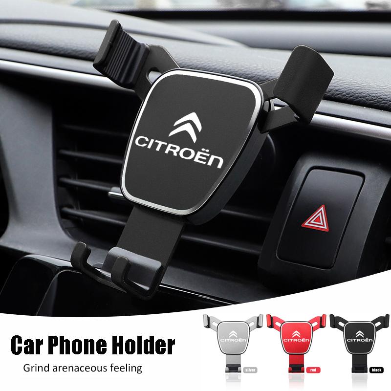 1Pcs Car Phone Holder Gravity Sensing Air Vent Stand Accessories For Citroen C1 DS3 C2 C3 Vts C4 Saxo C4L C5 C6 C8 Xsara C3-XR