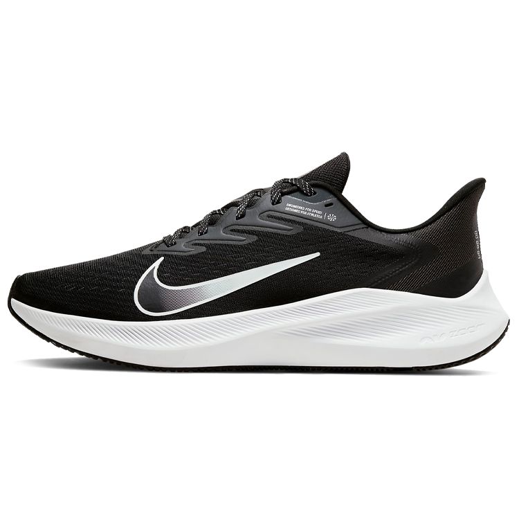 

Мужские кроссовки Nike Zoom Winflo 7 черные антрацитовые белые CJ0291-005