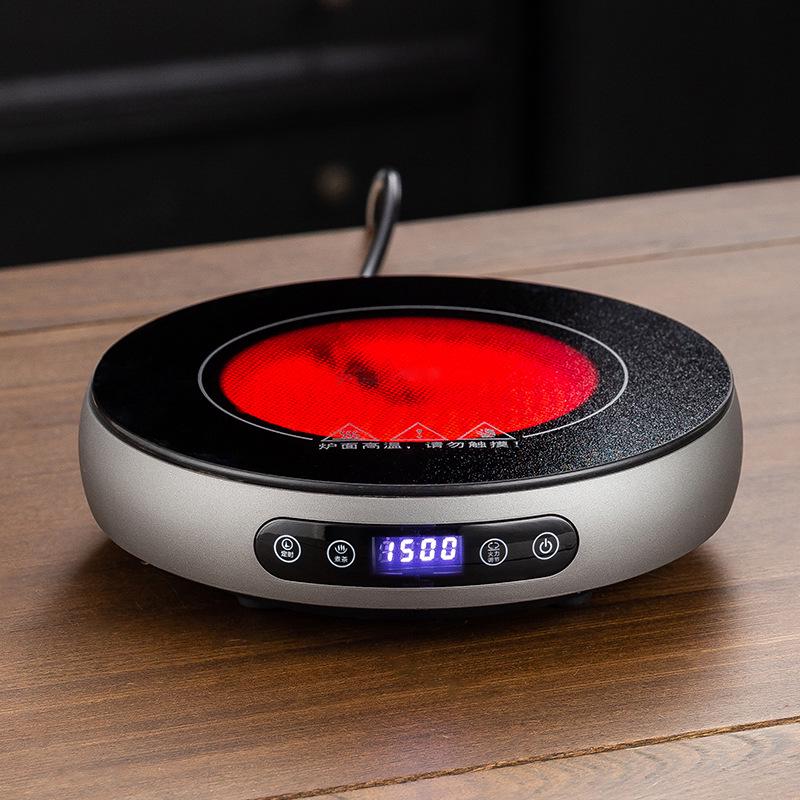 Multifunctional Electric Ceramic Tea Brewer with Timer - Smart Health Pot for Tea Brewing and Office Use