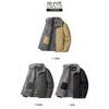 Autumn Winter Men's Jacket High Quality Clothing Thick Sheep Fur Collar Velvet Windproof Coat Male Casual Soft Fleece Warm Parka