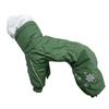 Thick Winter Dog Coat Medium To Large Breeds Warm Cotton Pet Jacket In Green Brown Purple Blue