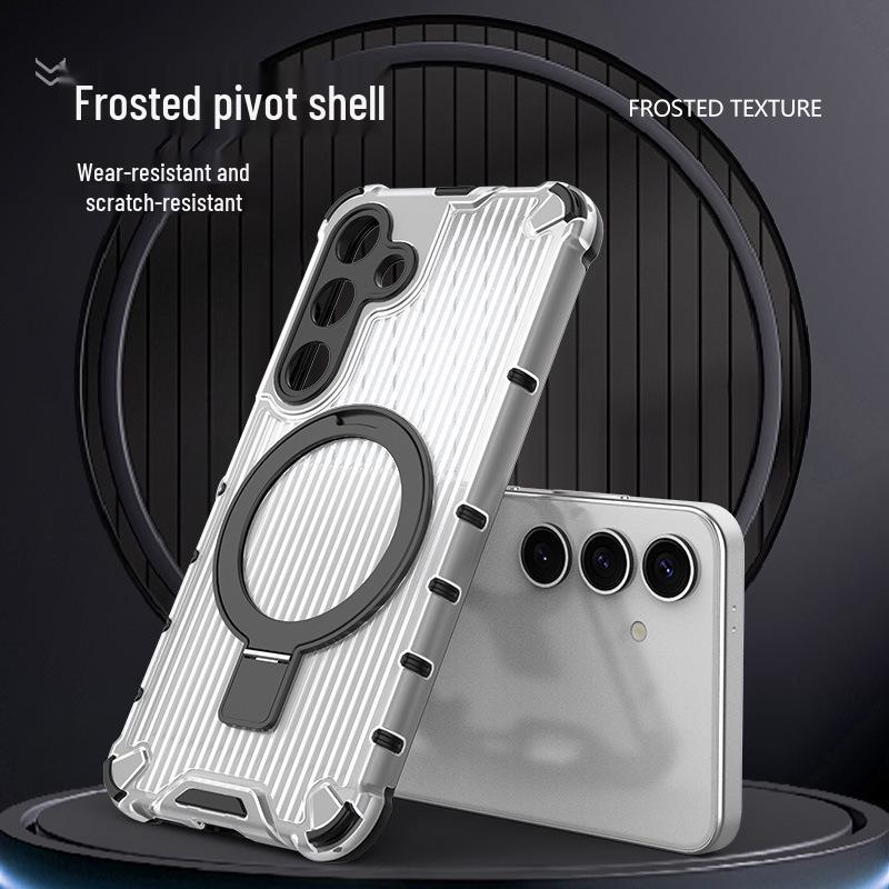 Samsung S25 Ultra/A55 Magnetic Ring Holder Airbag Case