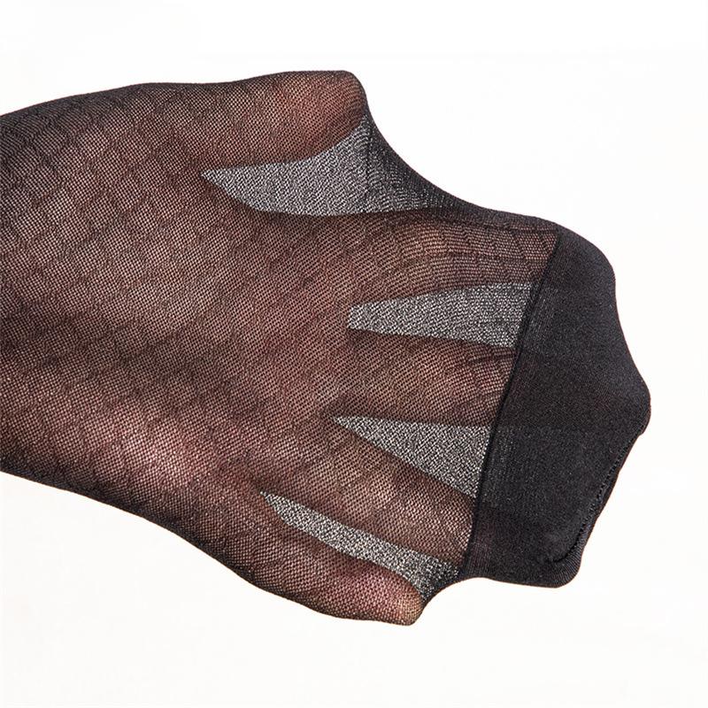 Calcetines de Vestir de Longitud Media para Hombre Calcetines Transparentes Ultrafinos de Rejilla de Diamante Calcetines de Nailon Japonés en Tubo Calcetines para Traje