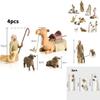Resin Christmas Scene Gift Set With Manger And Angel For Seasonal Gift Giving