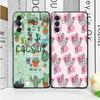 Cactus Pattern Soft Phone Case for Samsung A17 A37 A57 A16 A26 A36 A56 A15 A25 A35 A55 A14 A24 A34 A54 A13 A23 A33 A53 A52 A12