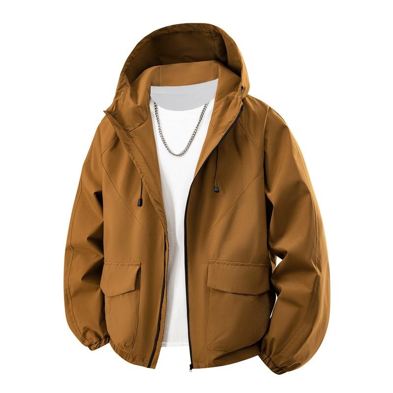 Herbst Outdoor Winddichte Freizeitjacke Jacke Kapuzenjacke