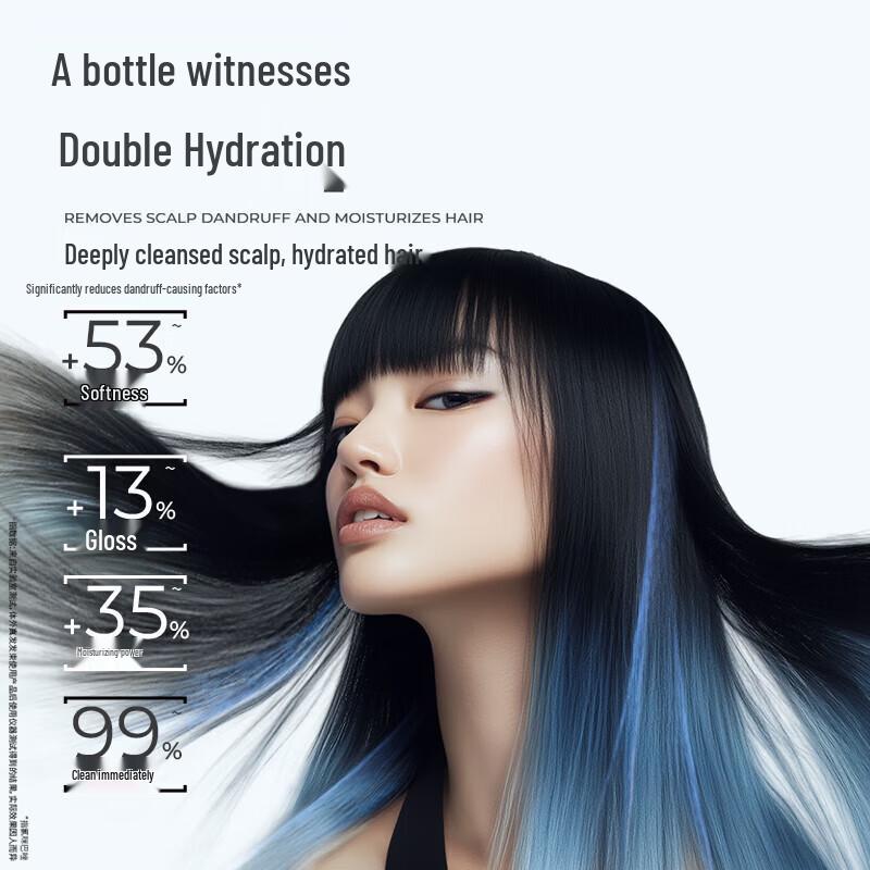 Vidal Sassoon Moisturizing Anti-Dandruff Shampoo 3x400ml Pack