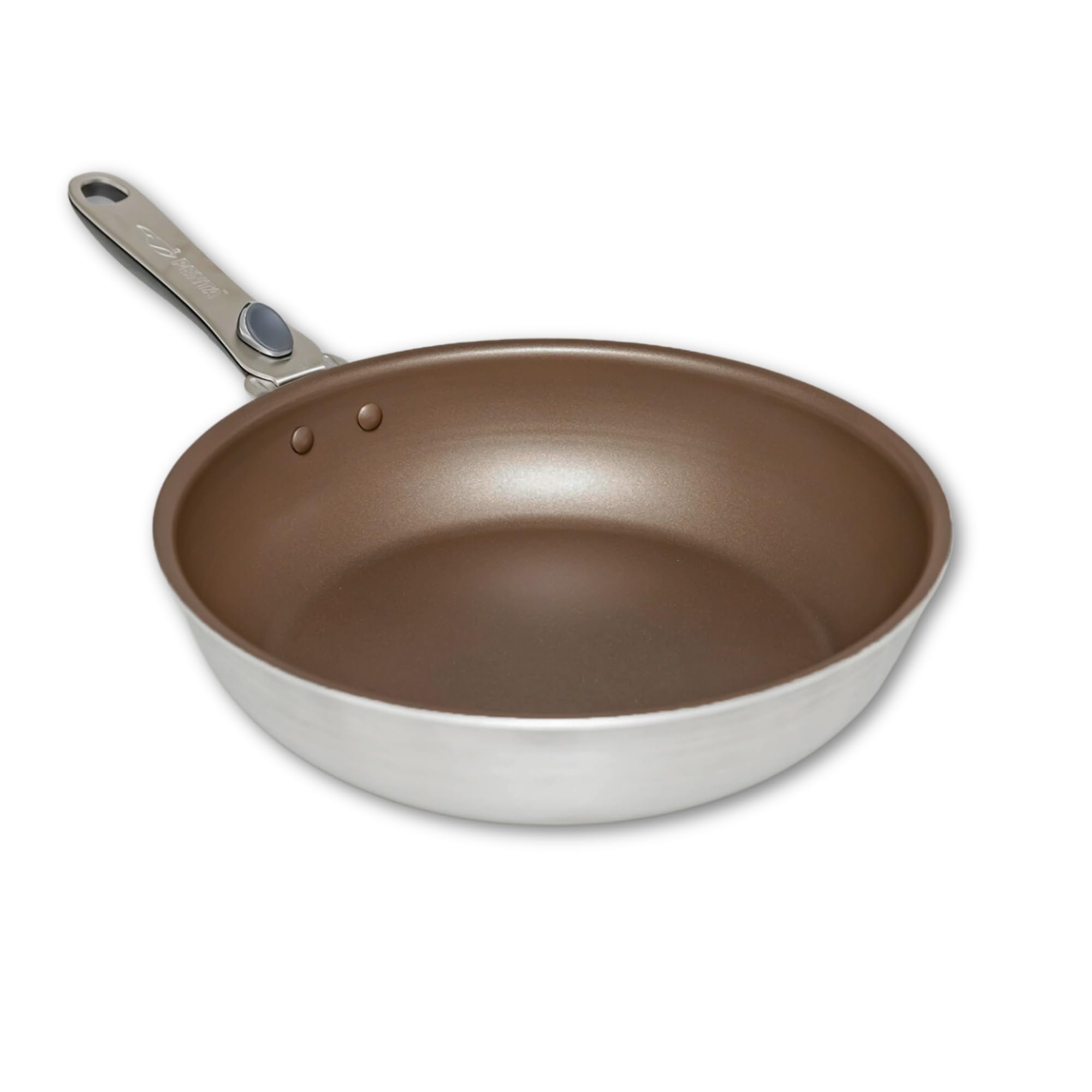 

Сковорода King PENTA Съемная ручка 28 см Одинарная 2.0, Газ/Индукция, Не содержит ПФОК/ПФОС, Япония, Цубаме-Сандзё, Антипригарное покрытие, (Античное золото, (глубоко) Пункт)