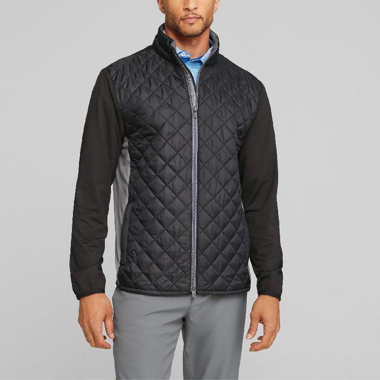 Puma Golf Frost Quilted Jacket Men Jacket Black 621522-01