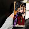 Demon Slayer Douma Case for Samsung Galaxy S25 S24 S23 S22 Ultra Soft Phone Cover S25 Edge S21 Plus S20 FE S10 + Black Cover