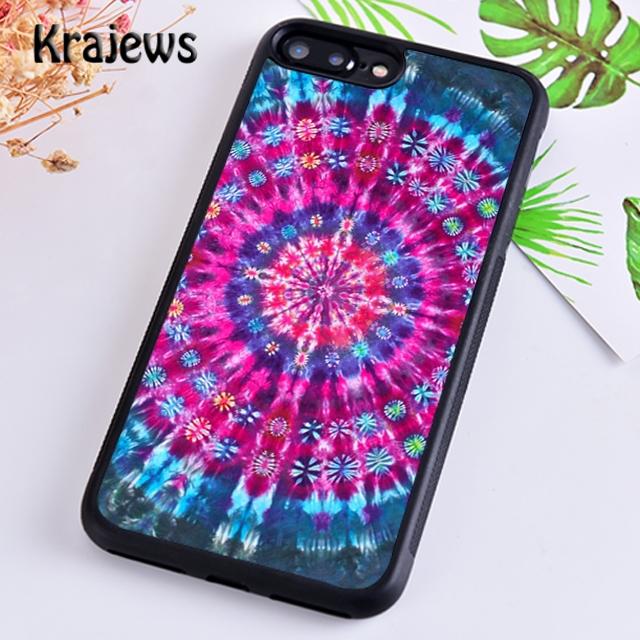 

Krajews Artsy Abstract Hipster Tie Dye Phone Case Cover For iPhone 17 Air 16 15 14 plus 12 pro max coque Fundas iPhone 13