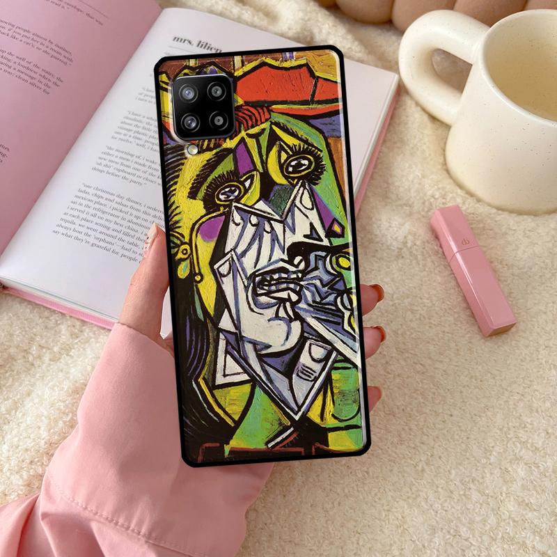 Picasso Abstract Art Painting For Samsung Galaxy A55 A35 A15 A32 A12 A22 A52 A54 A34 A14 A56 A36 A26 A16 A13 A53 A06 Case