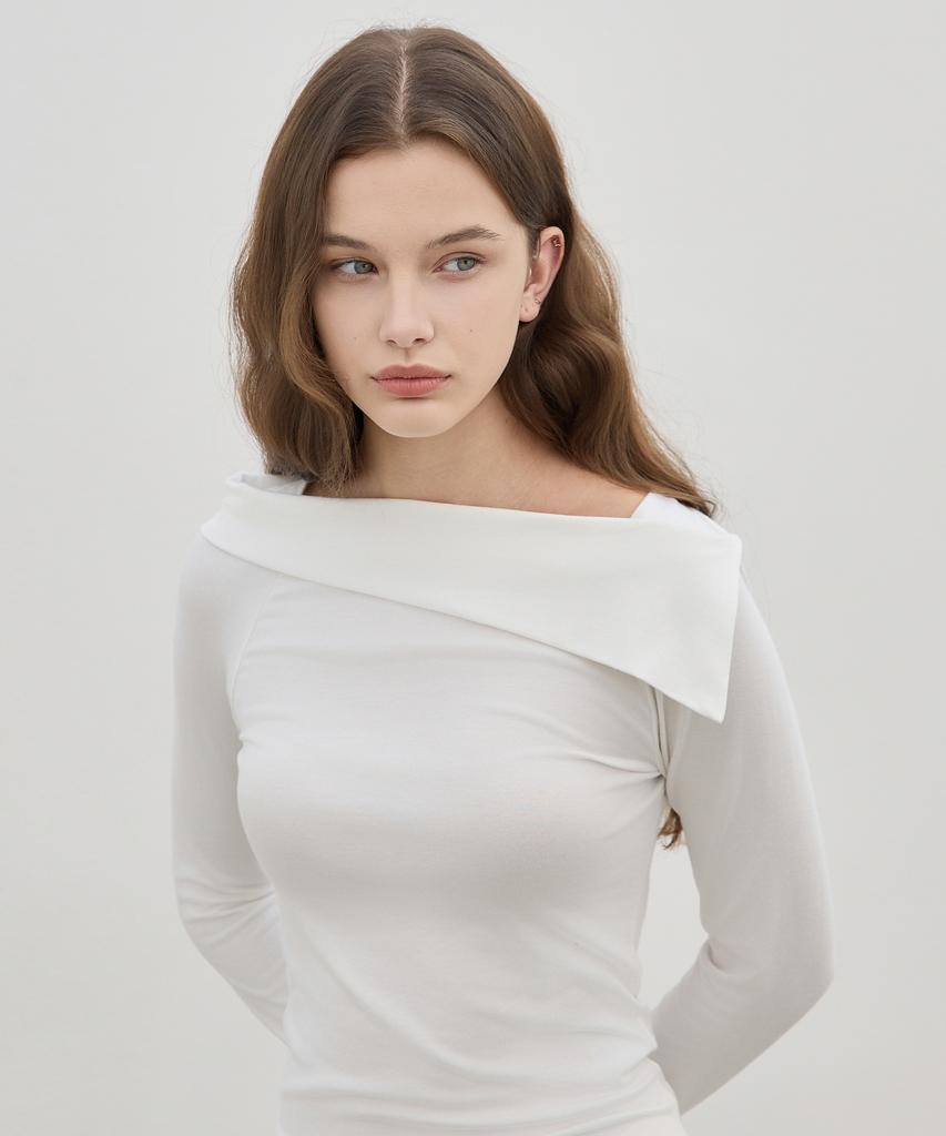 ELLIOTI Off Shoulder Ls Ts_2Color