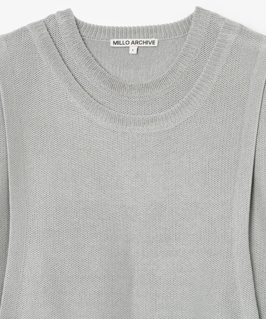 MILLO ARCHIVE Curved Layered Knit [Vintage Mint]