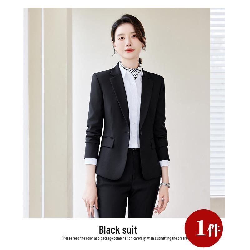 Women's Postal Workwear: New Postal Savings Bank of China Uniform Jacket and Trousers Suit