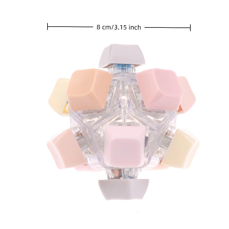Luminous Keyboard Test Switch Pressure Reducing Press 12 Key Keyboard Shaft Tester Pressure Reducing Press