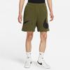 Nike Sportswear Swoosh Large Logo Loose-Fit Casual Shorts Men Bottoms Military-Green DD5998-326
