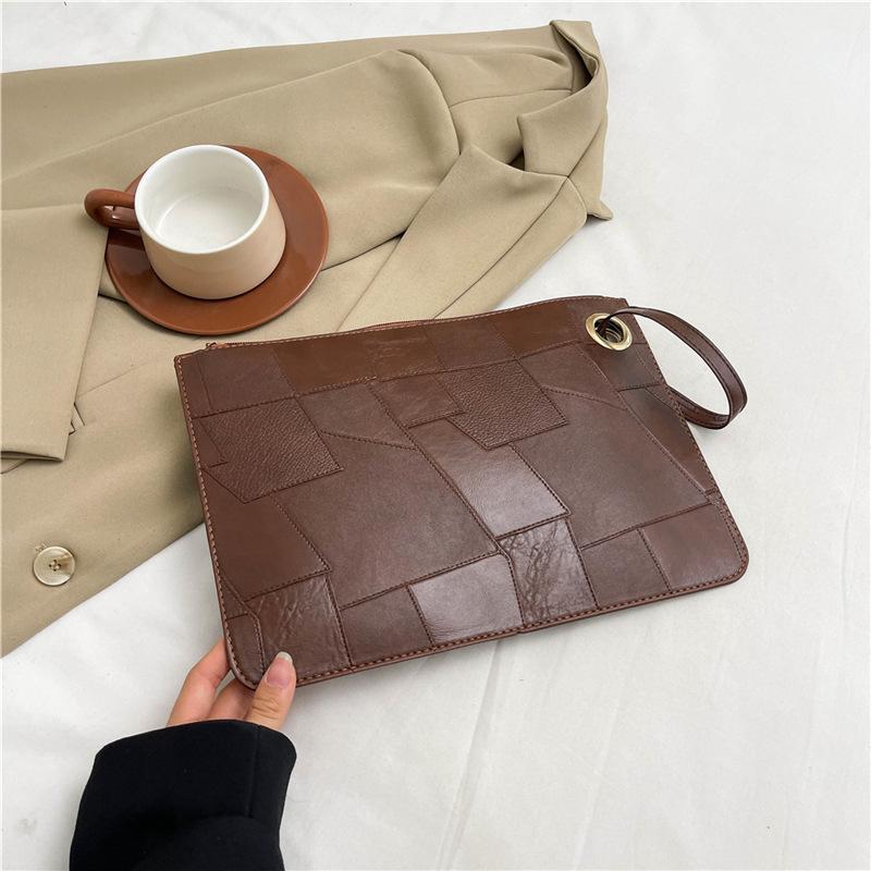 Casual Simple Bags Simple Fashion Trend Small Square Bags Summer New Fashion Retro Clutch Bag Women