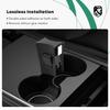 YHTAUTO Center Console Cup Holder Insert, for 2021 2022 2023 Tesla Model Y Model 3, Slot Slip Limit Clip, Upgraded Tesla Accessories