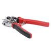 Leather Hole Punch 6 Holes 360 Degree Rotating Adjustable Margin V Shaped Knife Edge Belt Hole Puncher