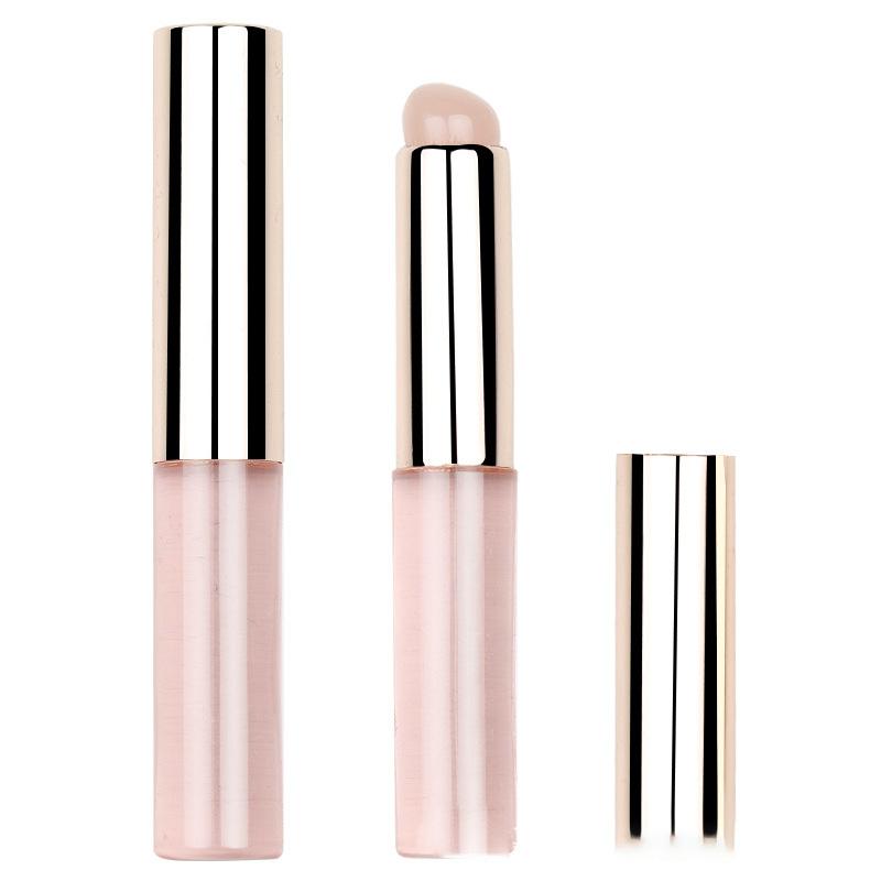 

Soft Silicone Lip,Round Fingertip Lipstick, Soft QQ Silicone Lip Brush With Lid Smudge Brush Concealer Brush SOFT PINK