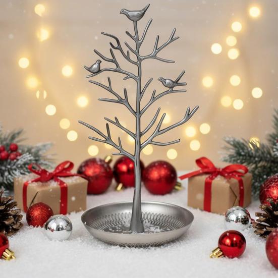 Yousheng Candy Christmas Tree Decor Metal Display Stand for Gumdrops Sweets Festive Table Centerpiece for Holiday Party Home Office Decoration cm