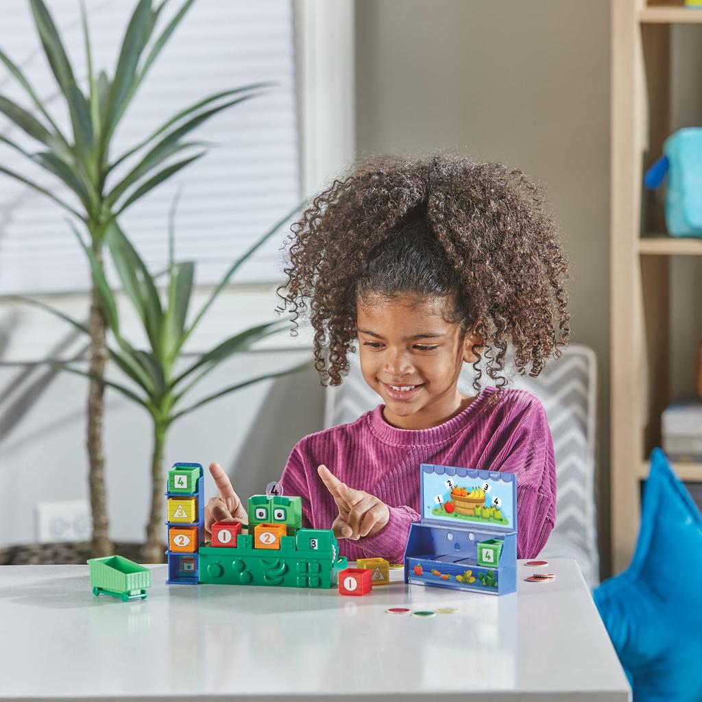 Numberblocks Numberblocks Mini Market for Learning Math Educational Authentic Numbers, Toys, Toy, 96936,