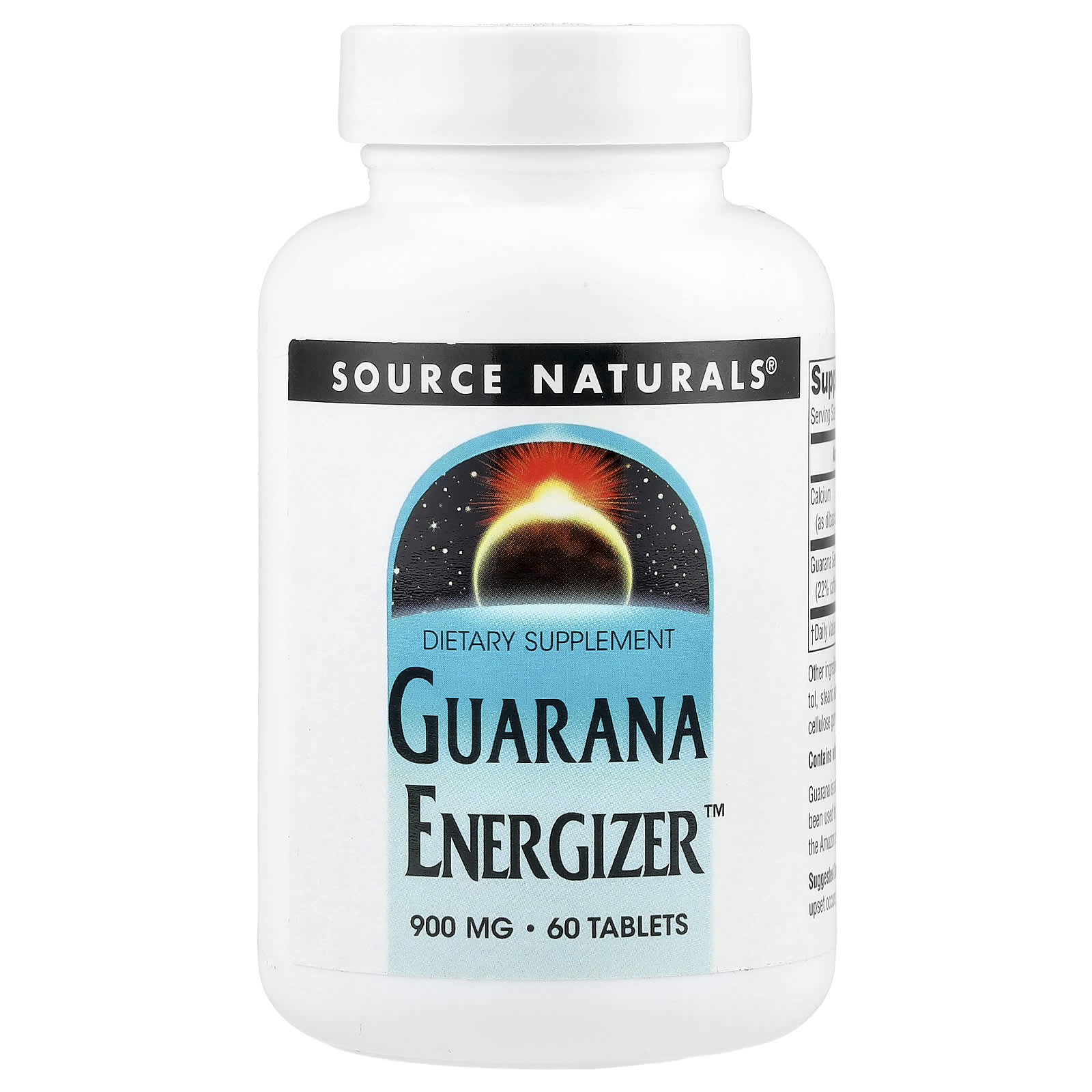 

Guarana Energizer™, 60 tablets