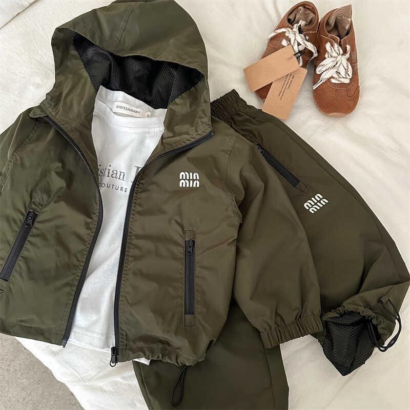 

Children Clothes Spring Autumn Kids Set Outfits Boys Hooded Zipper Top +Casual Pants Two-piece Set Tracksuit for Boy 90