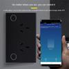 Corui Tuya Wifi Smart Socket 15a Double Au Plug Smart Touch Switch Support Smart Life App Light Wall Button Alexa Google Home