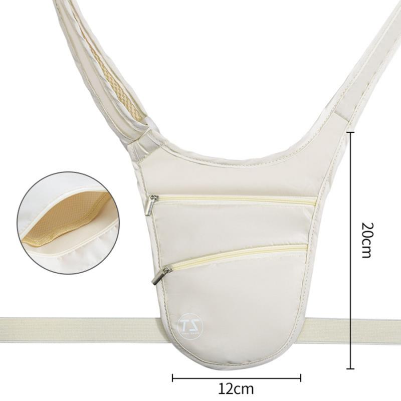 

Спортивная поясная сумка с защитой от кражи, водонепроницаемая, легкая, для бега, большая вместимость, регулируемый ремень, невидимая поясная сумка для путешествий серый